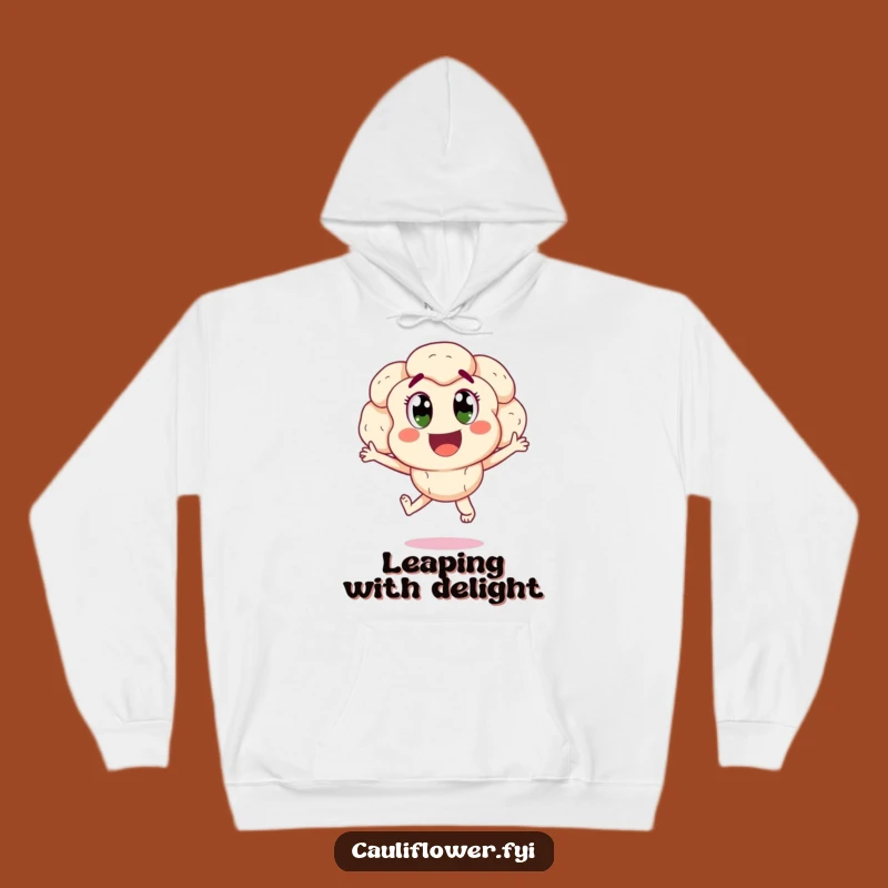 Funny Cauliflower Joy Hoodie: Cozy Celebration Vibes, The Ultimate Funny Gift!